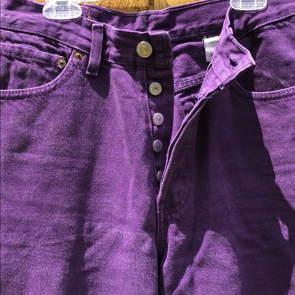 purple levis 501